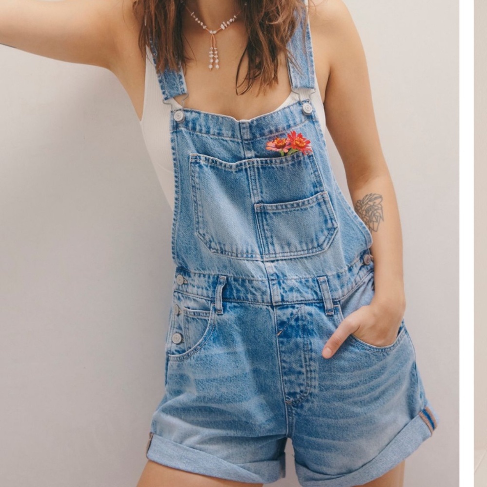 Free People Ziggy Shortalls